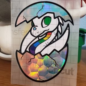 Dragon vinyl sticker